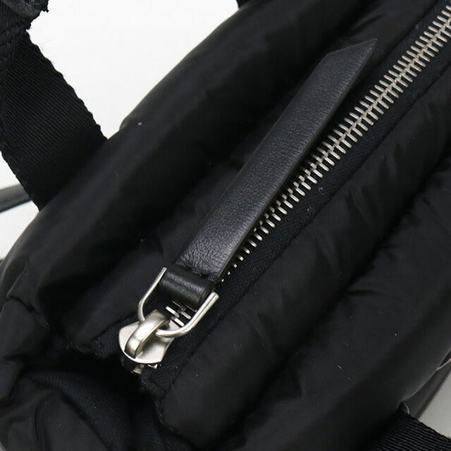 中古 モンクレール ハンドバッグ レディース ブランド MONCLER MICRO CARADOC 2WAY 5L00009 M4422 ブラック バッグ USDMON91851011