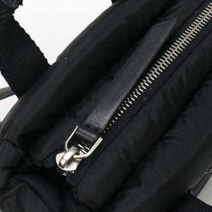 中古 モンクレール ハンドバッグ レディース ブランド MONCLER MICRO CARADOC 2WAY 5L00009 M4422 ブラック バッグ USDMON91851011