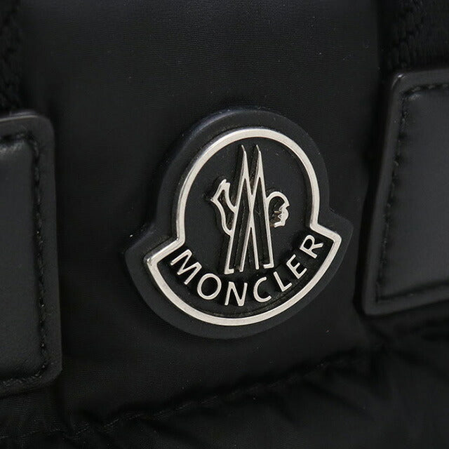 中古 モンクレール ハンドバッグ レディース ブランド MONCLER MICRO CARADOC 2WAY 5L00009 M4422 ブラック バッグ USDMON91851011