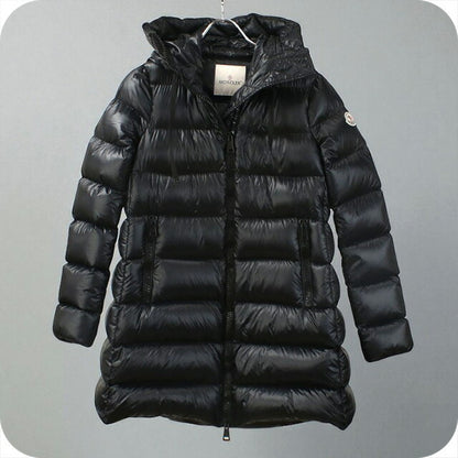 中古 モンクレール ダウンジャケット レディース ブランド MONCLER SUYEN 4931949 53052 ブラック ウェア USDMON99087011