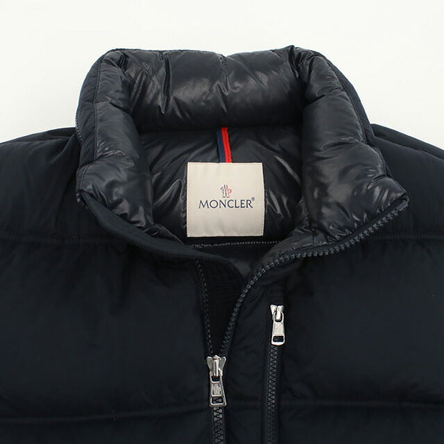 中古 モンクレール ダウンジャケット メンズ ブランド MONCLER DELAUME 1A00005 53333 776 ネイビー ウェア USDMON99173011