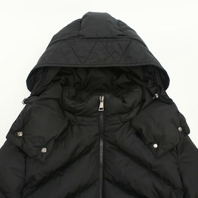 中古 モンクレール ダウンジャケット レディース ブランド MONCLER AGOT 1D50700 C0068 999 ブラック ウェア USDMON99174011