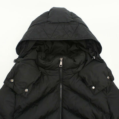 中古 モンクレール ダウンジャケット レディース ブランド MONCLER AGOT 1D50700 C0068 999 ブラック ウェア USDMON99174011