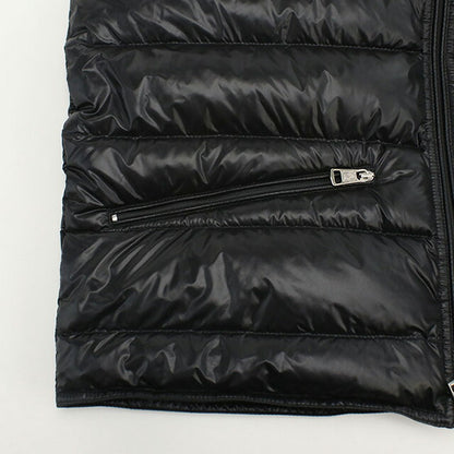 中古 モンクレール ダウンベスト メンズ ブランド MONCLER GUI GILET 4336199 53029 ブラック ウェア USDMON99176011