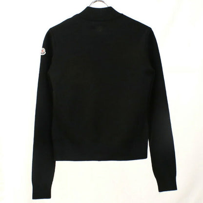 中古 モンクレール ダウンジャケット レディース ブランド MONCLER CARDIGAN TRICOT 9B50000 A9001 999 ブラック ウェア USDMON99182011