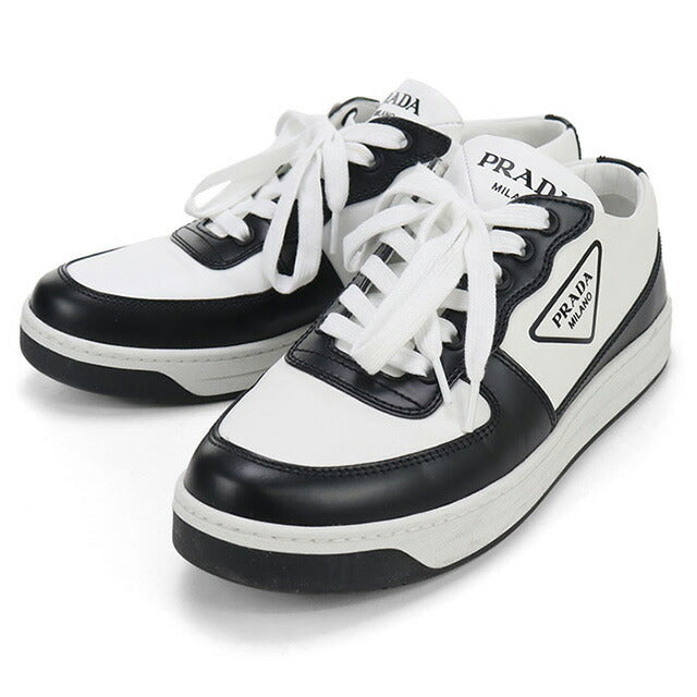 中古 プラダ スニーカー レディース ブランド PRADA トライアングル