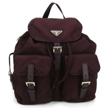 Used Prada Rucksack Unisex Brand PRADA Re-Nylon Backpack Brown Bag USDPR100378011