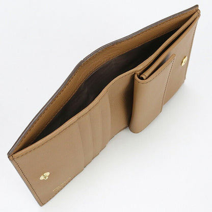 中古 プラダ 二折財布 レディース ブランド PRADA 二折り財布 レザー ブラウン 財布 USDPR100409011
