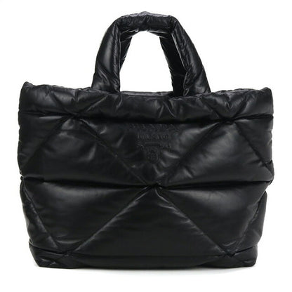 Used Prada tote bag unisex brand PRADA leather leather black bag USDPR100490011