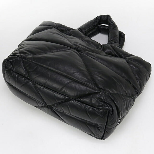 Used Prada tote bag unisex brand PRADA leather leather black bag USDPR100490011