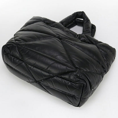 Used Prada tote bag unisex brand PRADA leather leather black bag USDPR100490011