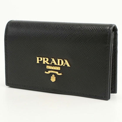 中古 プラダ 名刺入れ レディース ブランド PRADA カードケース 1MC122 ブラック 小物 USDPR100788011
