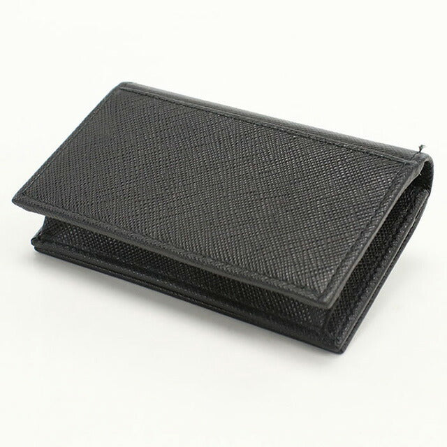 中古 プラダ 名刺入れ レディース ブランド PRADA カードケース 1MC122 ブラック 小物 USDPR100788011