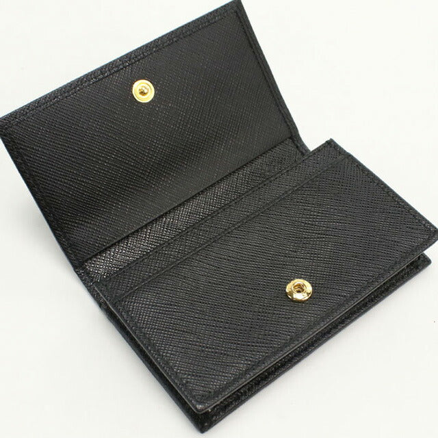 中古 プラダ 名刺入れ レディース ブランド PRADA カードケース 1MC122 ブラック 小物 USDPR100788011