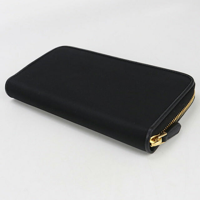 中古 プラダ 長財布ラウンドファスナー レディース ブランド PRADA サフィアーノトライアングル ジップアラウンド長財布 1ML506 2DMI F0002 USDPR101322011