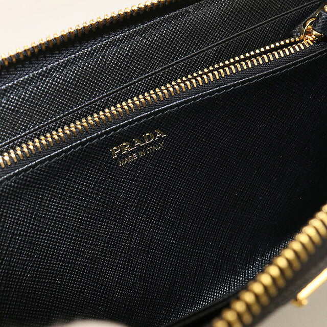 中古 プラダ 長財布ラウンドファスナー レディース ブランド PRADA