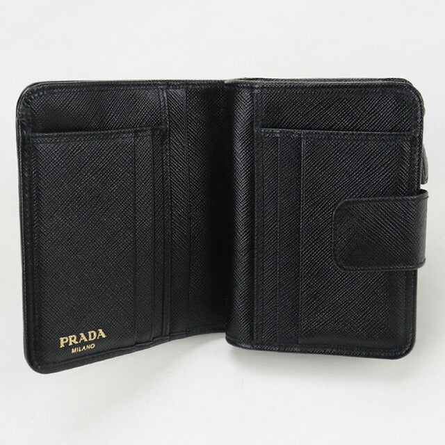 Used Prada Bifold Wallet Women&