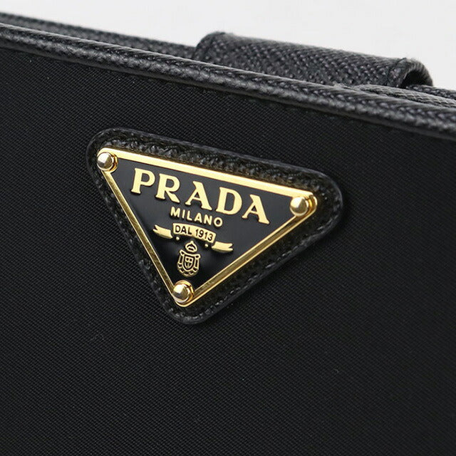 中古 プラダ 二つ折り財布 レディース ブランド PRADA サフィアーノ