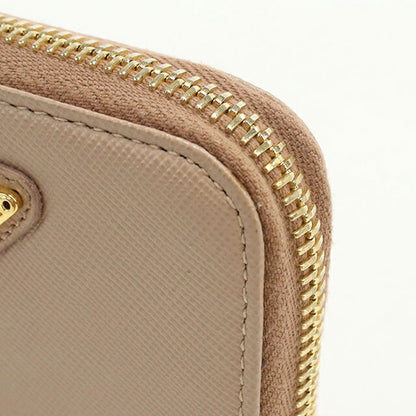 中古 プラダ 小銭入れ レディース ブランド PRADA サフィアーノトライアングル コインケース レザー 1ML522 QHH ピンク 財布 USDPR101544011