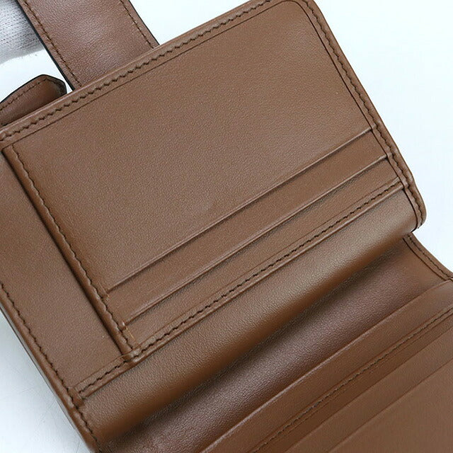 中古 プラダ 二つ折り財布 レディース ブランド PRADA シティカーフタブ 財布 1ML018 2CNP F0046 ブラウン 財布 USDPR101615011