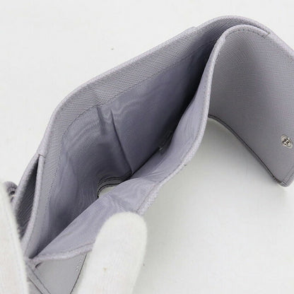 Used Prada Trifold Wallet Ladies Brand PRADA Saffiano Leather Saffiano Triangle Wallet Leather 1MH043 QHH F0ETB Purple USDPR101845011