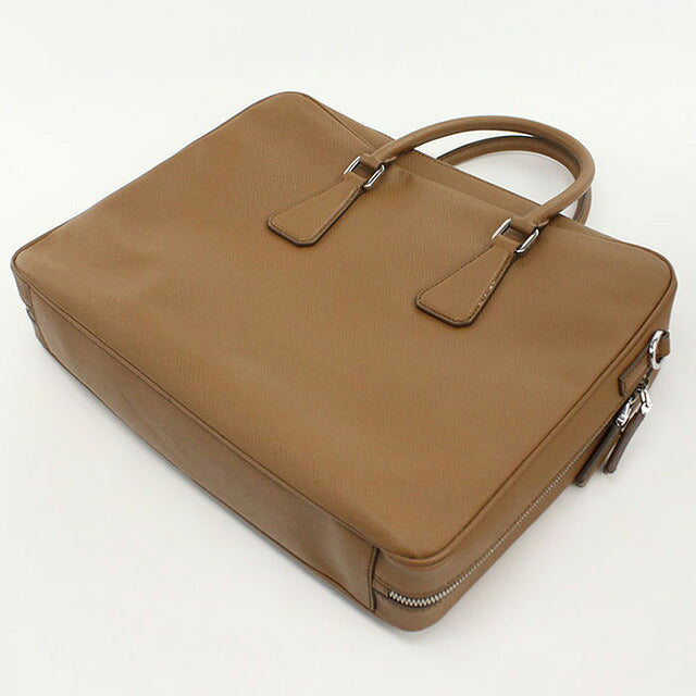 中古 プラダ ブリーフケース メンズ ブランド PRADA 2WAY ブラウン バッグ USDPR102301011