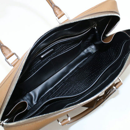 中古 プラダ ブリーフケース メンズ ブランド PRADA 2WAY ブラウン バッグ USDPR102301011