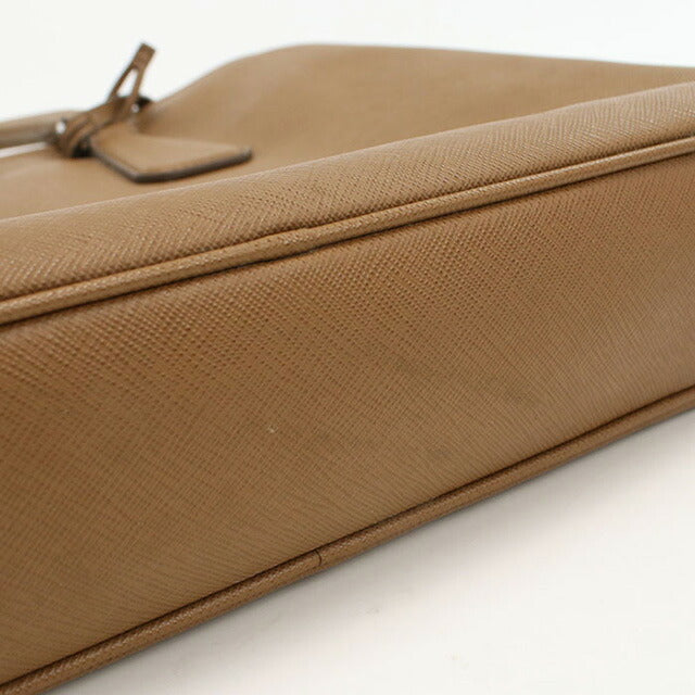 中古 プラダ ブリーフケース メンズ ブランド PRADA 2WAY ブラウン バッグ USDPR102301011