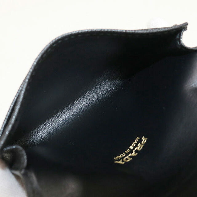 中古 プラダ 名刺入れ レディース ブランド PRADA サフィアーノ