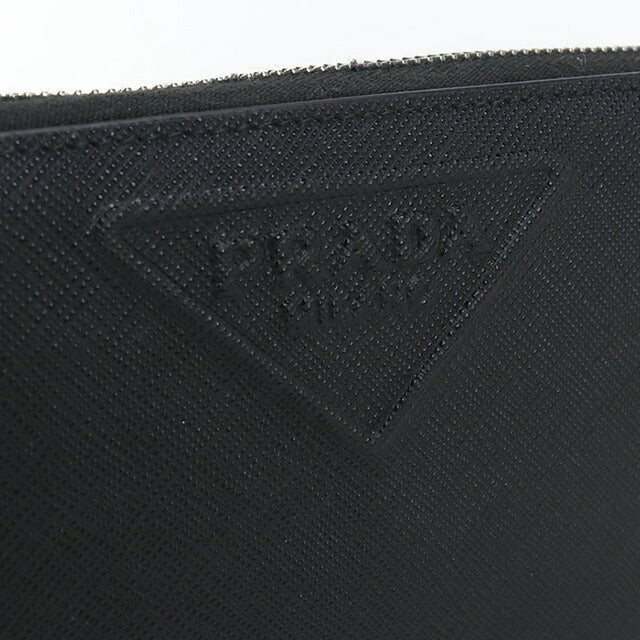 中古 プラダ 長財布ラウンドファスナー メンズ ブランド PRADA