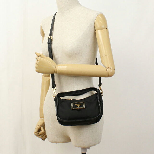 Used Prada handbag ladies brand PRADA 2WAY BN1409 black USDPR103331011