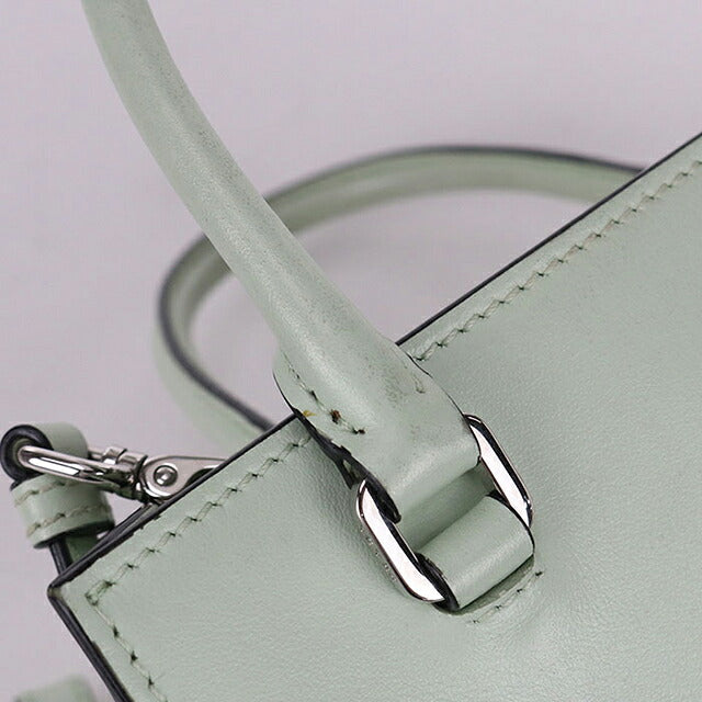 二手普拉达手提包女士品牌PRADA 2WAY手提包真皮1BA333绿包USDPR103444011