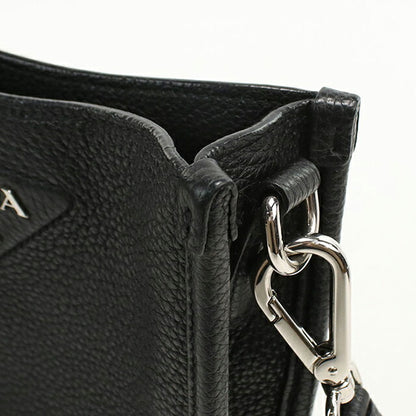 中古 プラダ ショルダーバッグ レディース ブランド PRADA ヴィッテロダイノソフトレザー ミニ レザー 1BH191 2DKV F0002 ブラック バッグ USDPR103604011