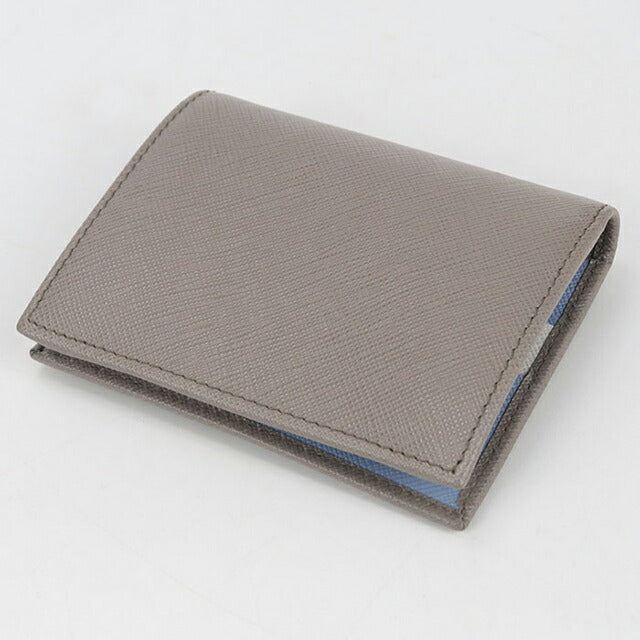 中古 プラダ 二つ折り財布 レディース ブランド PRADA サフィアノ