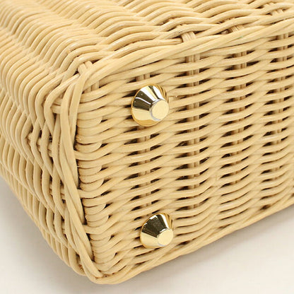 Used Prada basket bag ladies brand PRADA 2WAY 1BG469 2CYG F0N86 beige bag USDPR103895011
