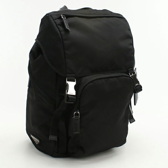 PRADA ナイロン バックパック ブラック 中古 プラダ リュック メンズ ブランド PRADA バックパック ブラック