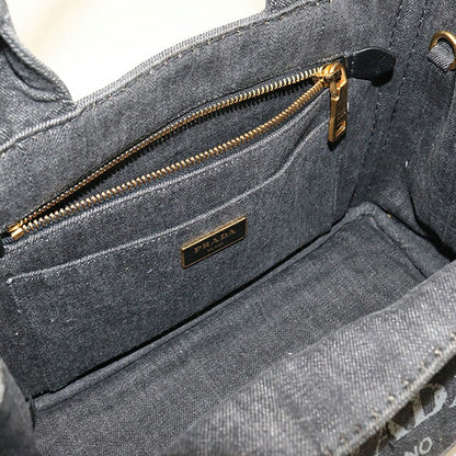 中古 プラダ トートバッグ レディース ブランド PRADA カナパ 2WAY ブラック バッグ USDPR105003011