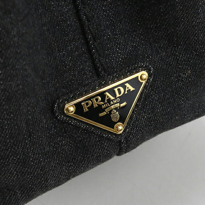 中古 プラダ トートバッグ レディース ブランド PRADA カナパ 2WAY ブラック バッグ USDPR105003011