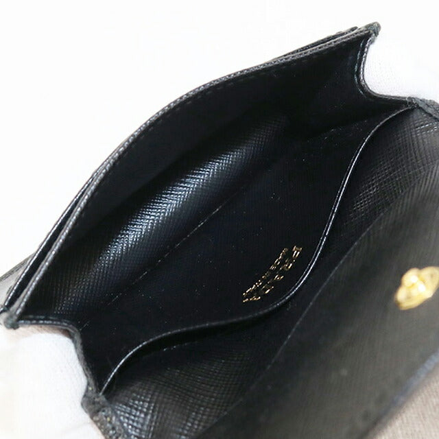 中古 プラダ 名刺入れ レディース ブランド PRADA サフィアーノレザー