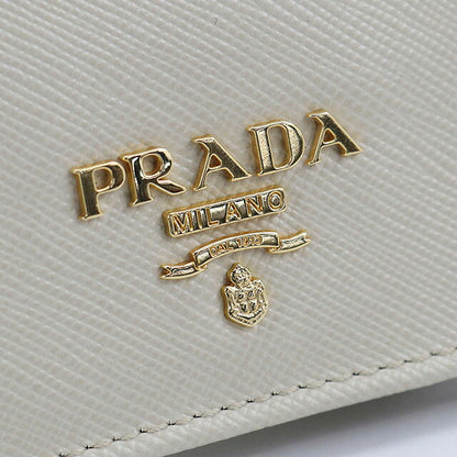 中古 プラダ 二つ折り財布 二折財布 レディース ブランド PRADA サフィアーノトライアングル 1MV204 財布 USDPR105371011