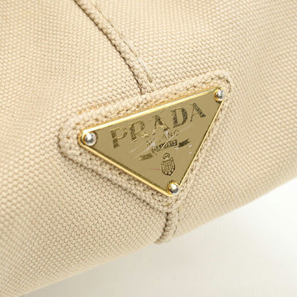 中古 プラダ トートバッグ レディース ブランド PRADA カナパ 2WAY BN2642 ベージュ USDPR105393011