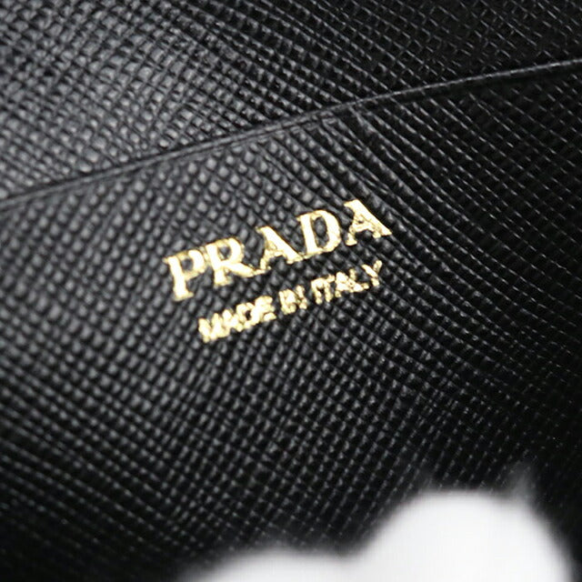 中古 プラダ 名刺入れ レディース ブランド PRADA サフィアーノレザー