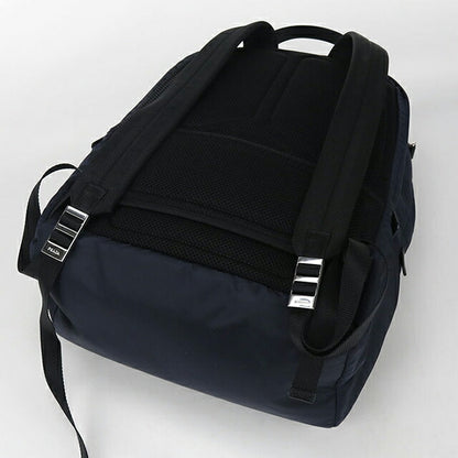 二手 Prada 背包 男士品牌 PRADA 再生尼龙背包 海军蓝包 USDPR106567011