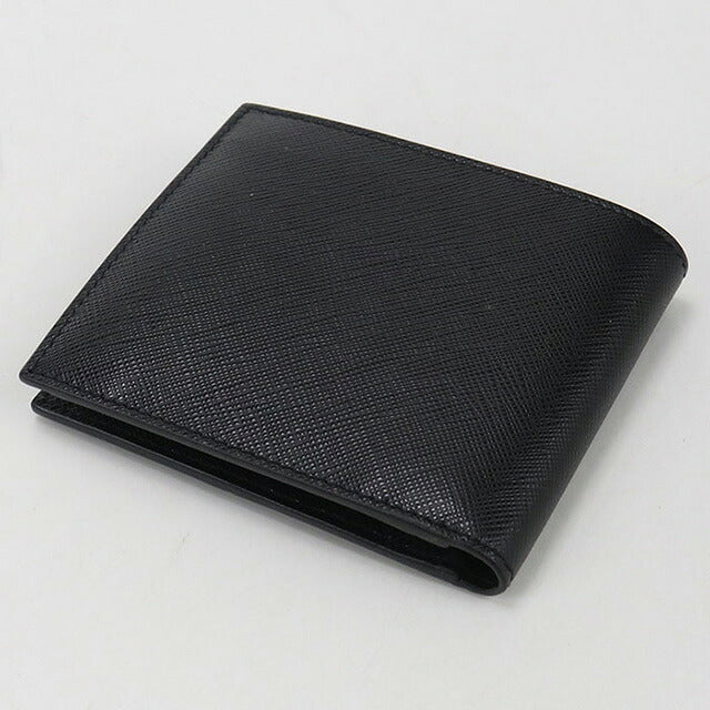 中古 プラダ 二つ折り財布 二折財布 メンズ ブランド PRADA