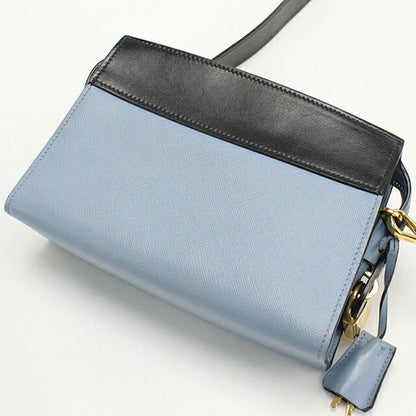 Used Prada shoulder bag ladies brand PRADA 2WAY leather blue USDPR108015011