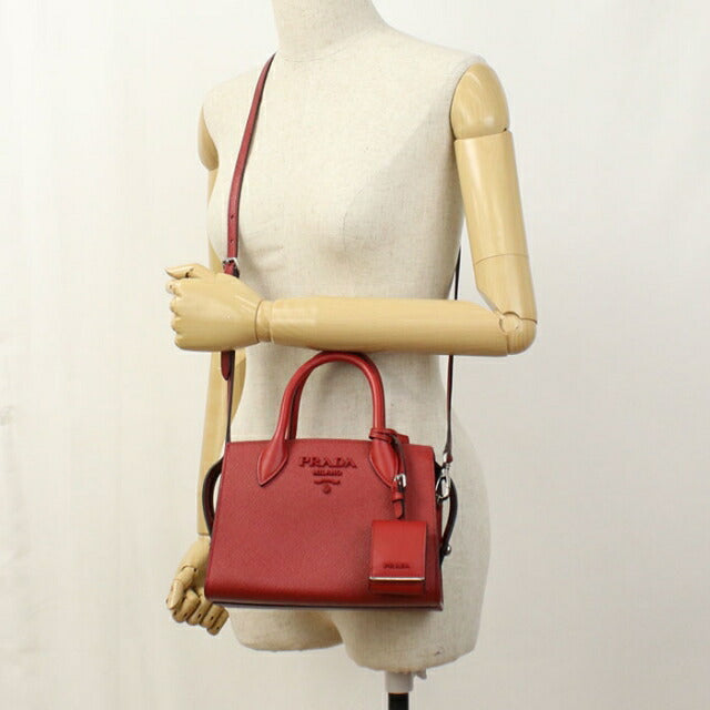 中古 プラダ ハンドバッグ レディース ブランド PRADA サフィアーノ