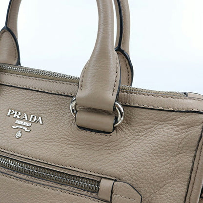 中古 プラダ ハンドバッグ レディース ブランド PRADA 2WAY レザー 1BB022 ベージュ USDPR108369011