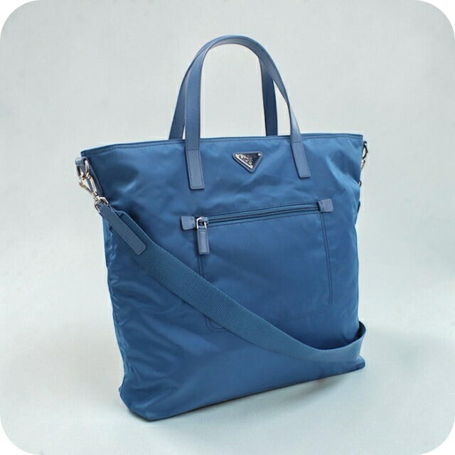 Used Prada tote bag ladies brand PRADA 2WAY B2530T blue USDPR108574011