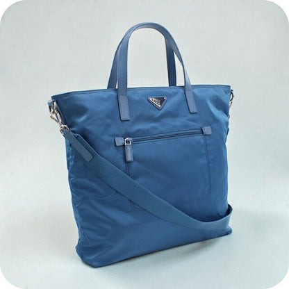 Used Prada tote bag ladies brand PRADA 2WAY B2530T blue USDPR108574011