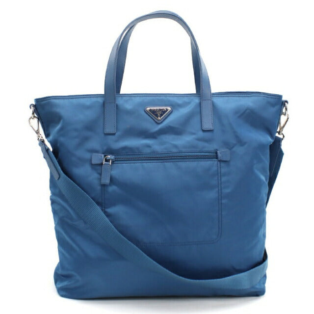 Used Prada tote bag ladies brand PRADA 2WAY B2530T blue USDPR108574011